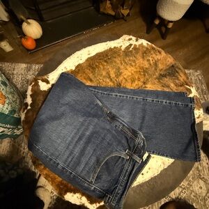 Levi's Blue 70s High Flare Leg Jeans 16W